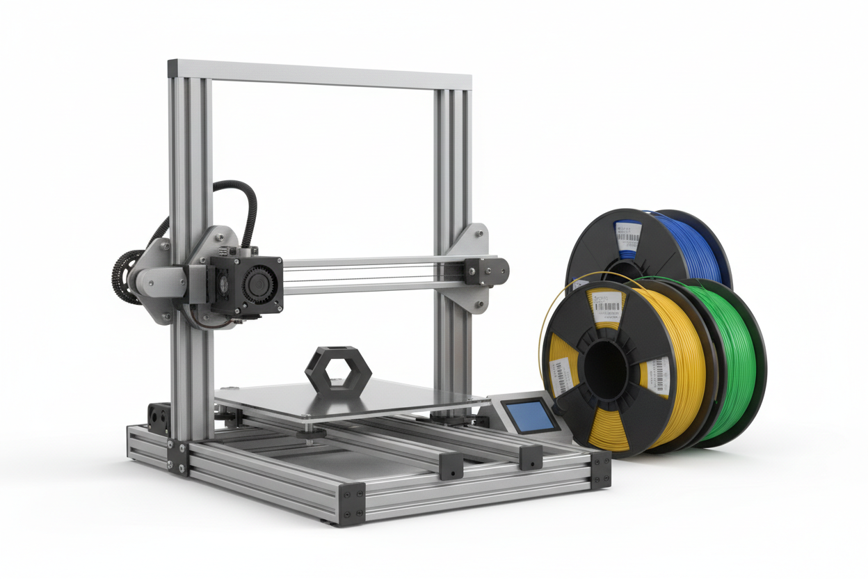 3D Printed and Supplies